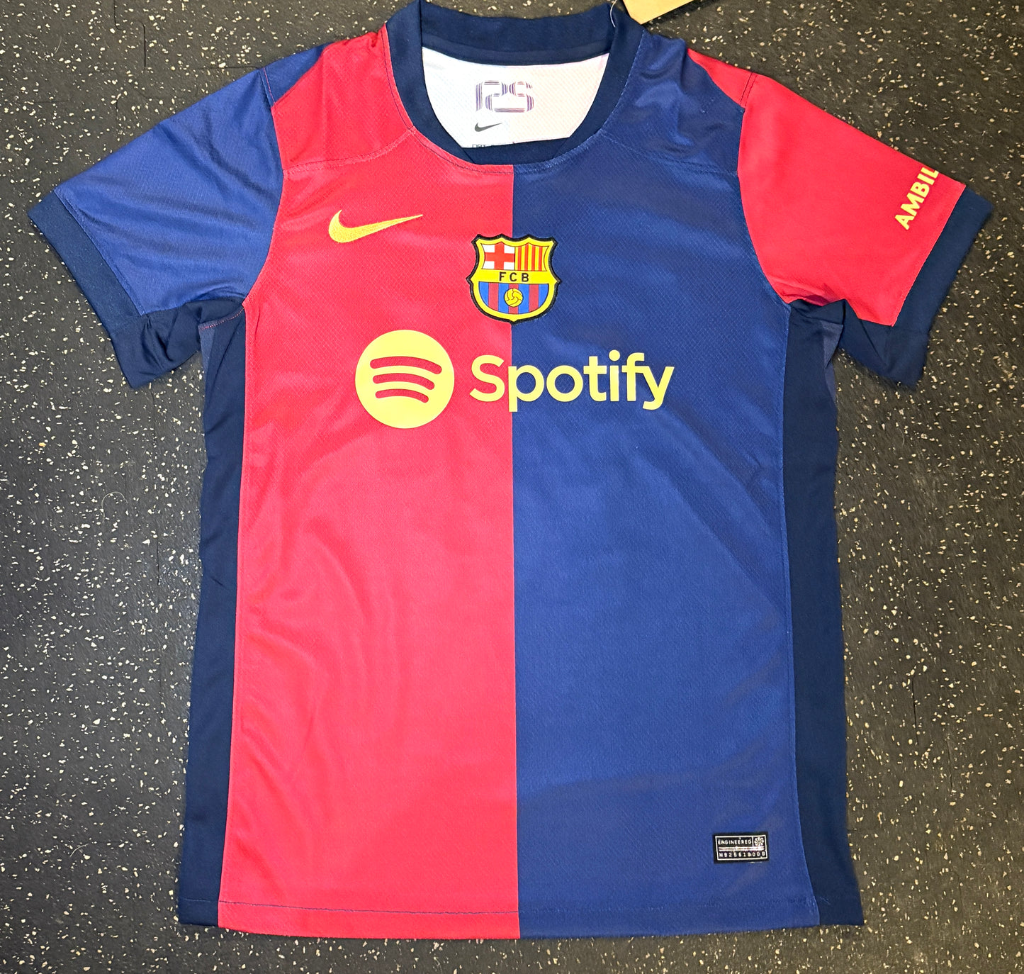 Adult Mens Lamine Yamal Barcelona Soccer Jersey by Nike