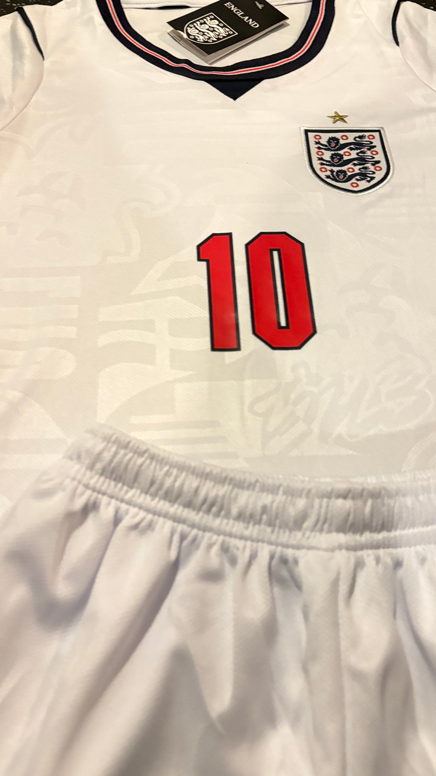 Jude Bellingham England Kids Soccer Jersey Kit - Toddler Youth Sizes