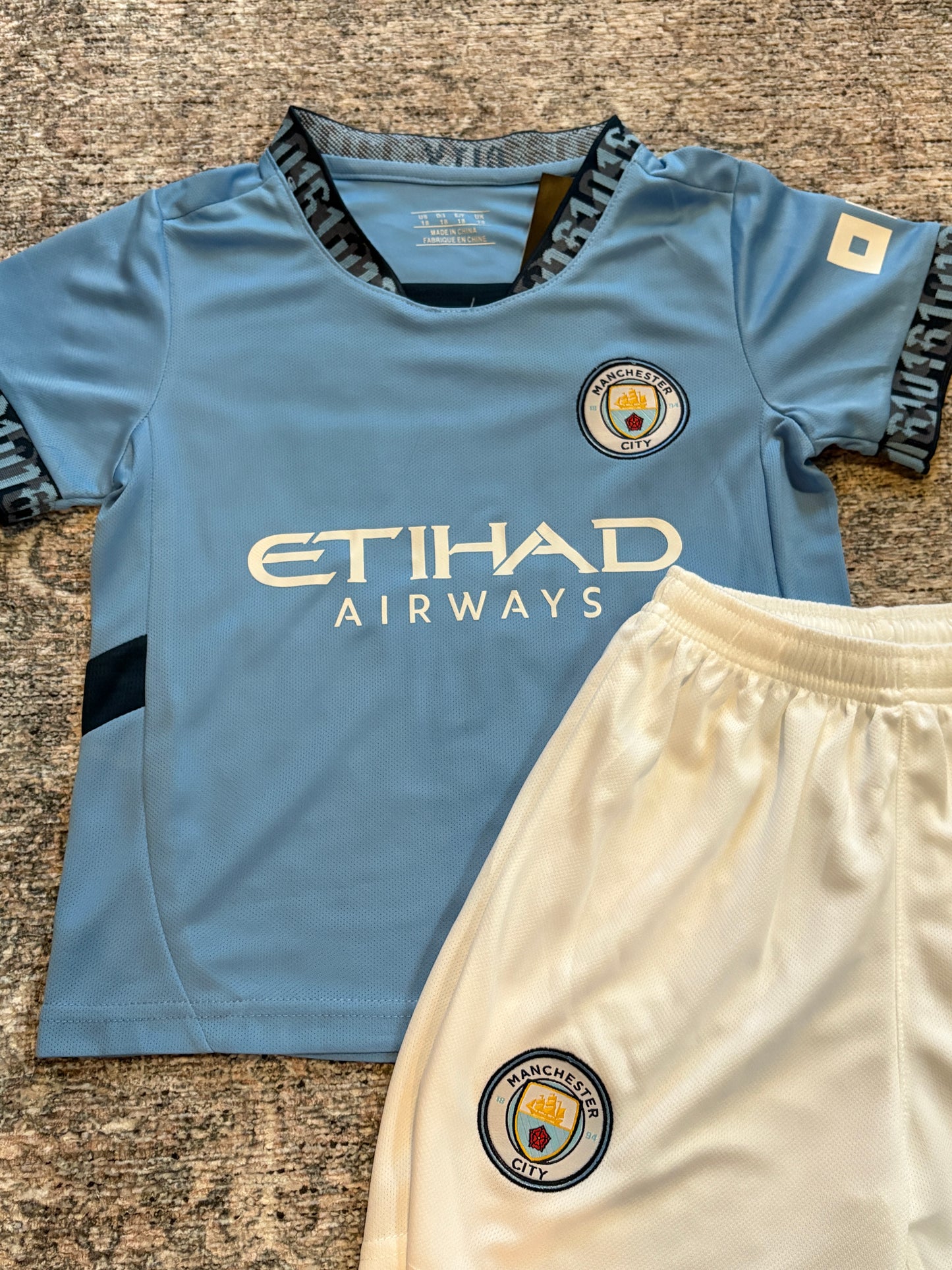 Phil Foden Kids Soccer Jersey Manchester City Youth Toddler