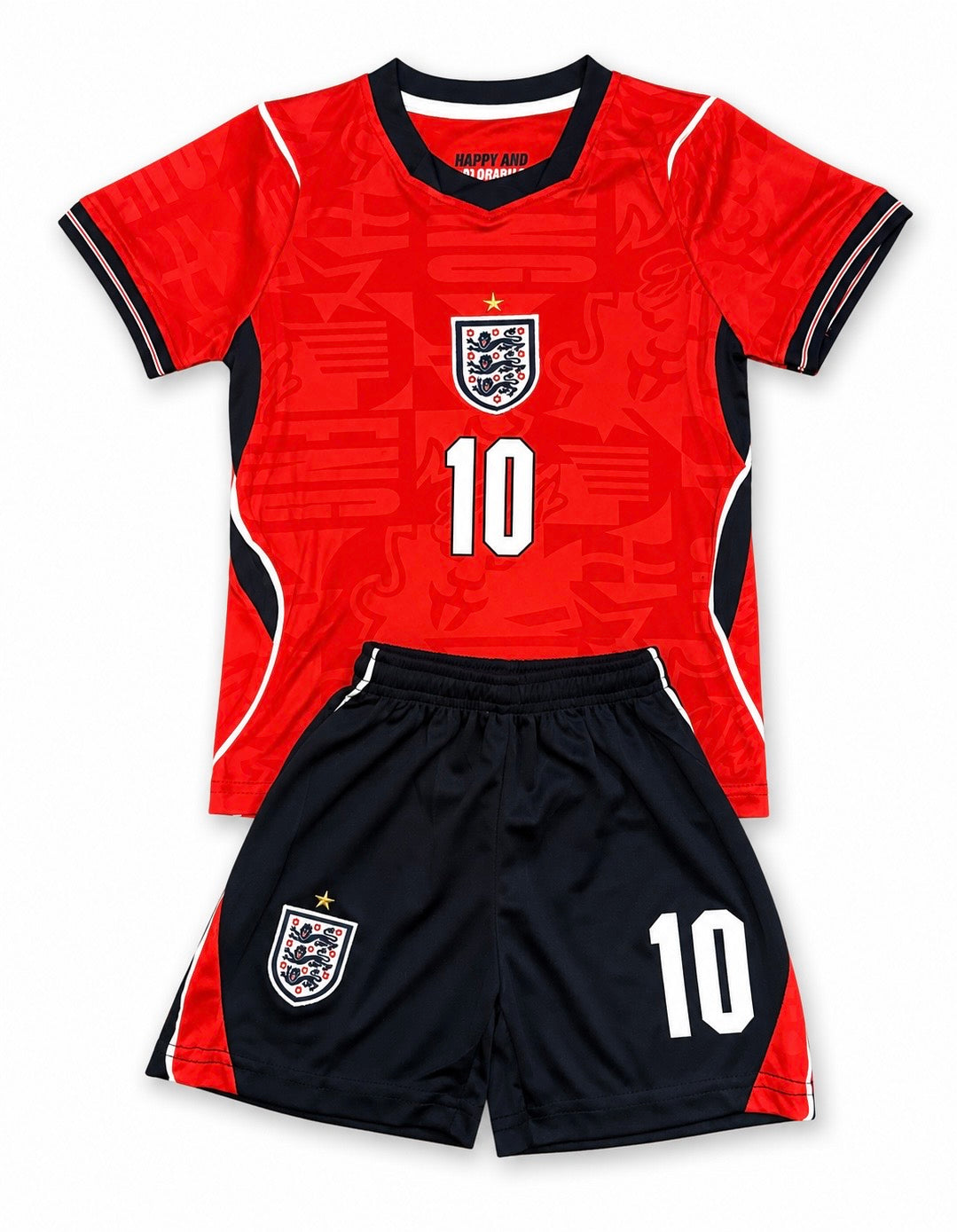 Jude Bellingham Red England Soccer Jersey Kit - Toddler & Youth