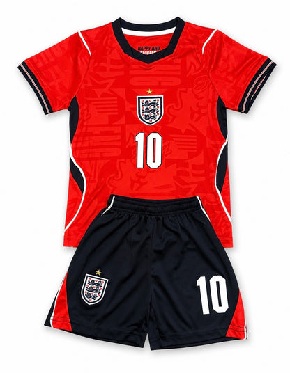 Jude Bellingham Red England Soccer Jersey Kit - Toddler & Youth