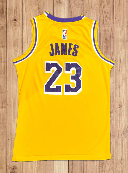 LeBron James 23 Kids Youth Los Angeles Lakers Nike Basketball Jersey