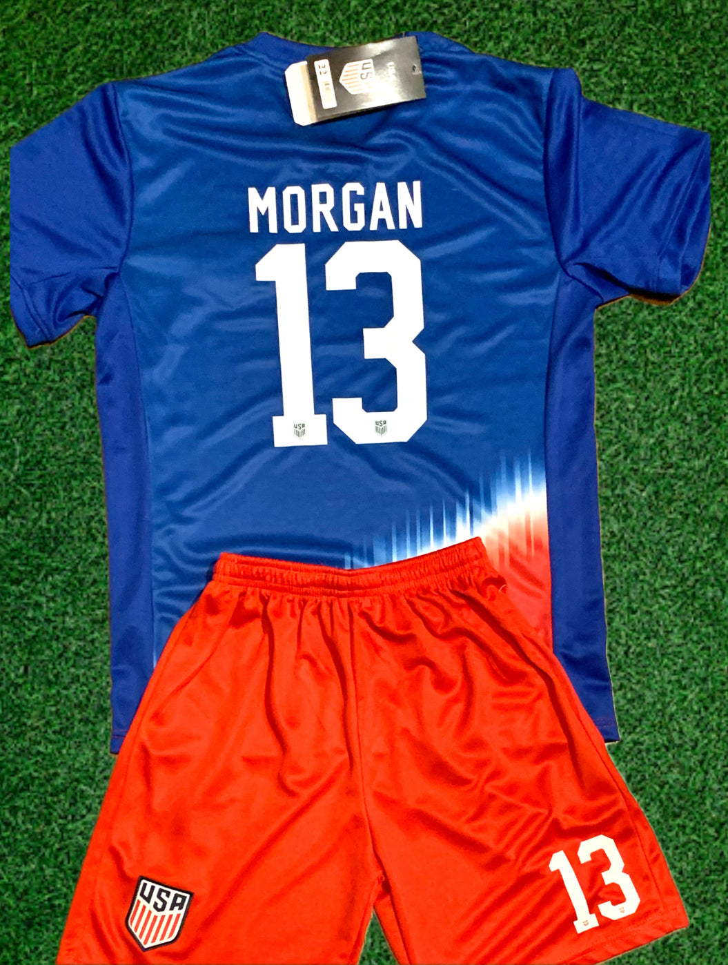 Alex Morgan Kids Soccer Jersey Set - Toddler & Youth Sizing