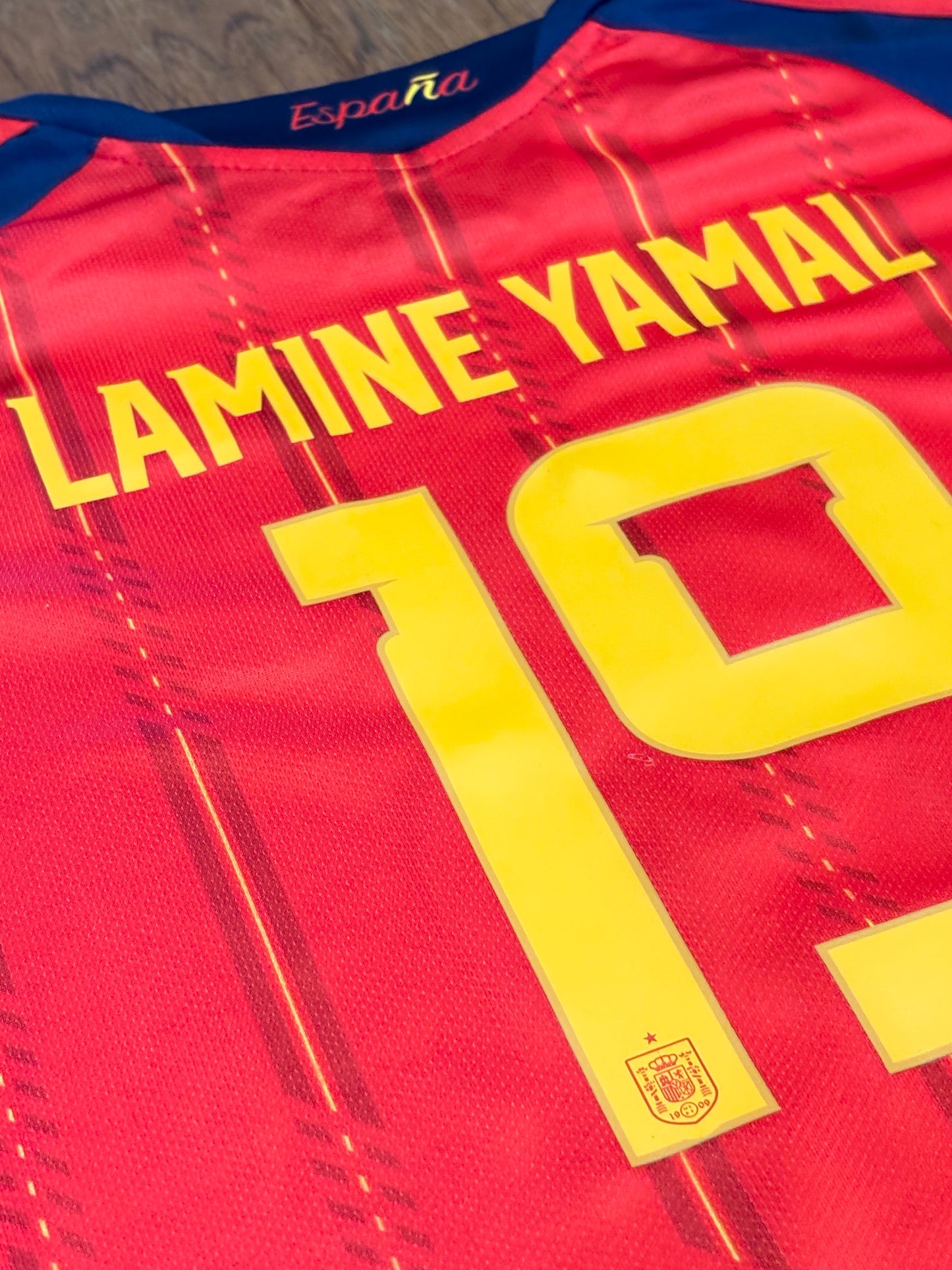 Spain Lamine Yamal 19 WC Set Kids Soccer Jersey Toddler & Youth