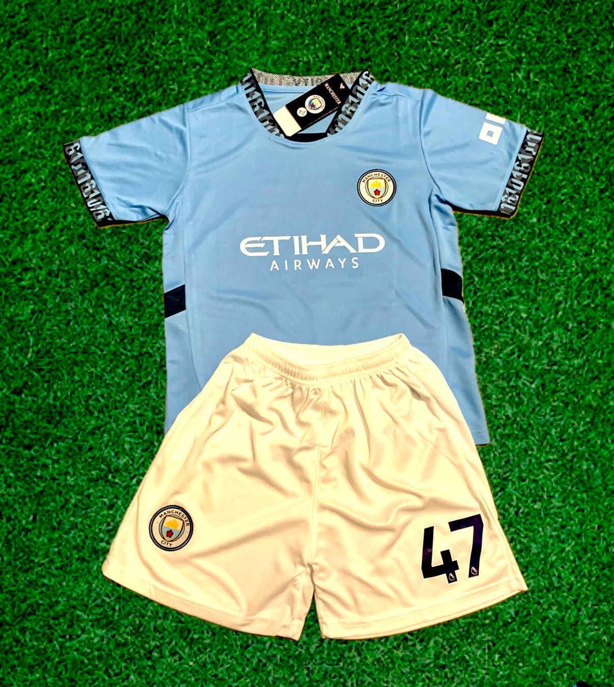 Phil Foden Kids Soccer Jersey Manchester City Youth Toddler