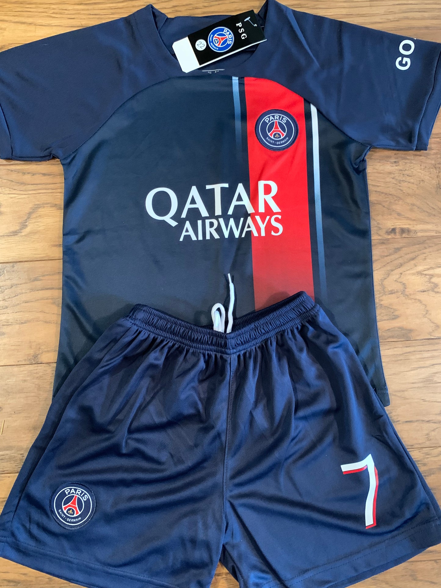 Kylian Mbappe PSG Soccer Jersey Toddler/Youth Soccer Jersey Kids Kit