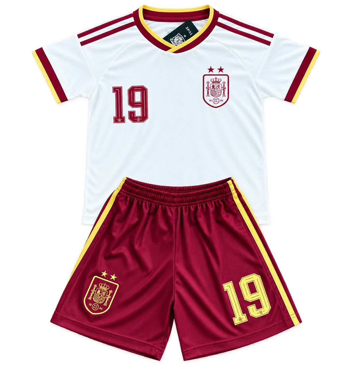 Spain Lamine Yamal Kids 2026 Away Soccer Jersey Toddler & Youth Sizes