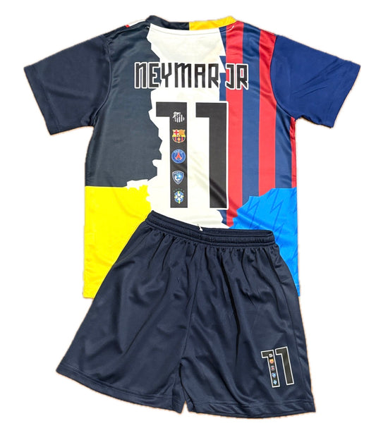 Neymar Jr Tribute Kids Soccer Jersey Set Toddler & Youth