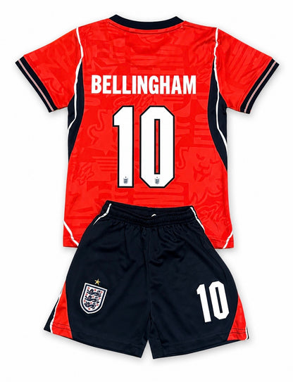 Jude Bellingham Red England Soccer Jersey Kit - Toddler & Youth