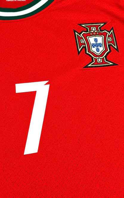 Cristiano Ronaldo ADULT Portugal 7 Home Soccer Jersey