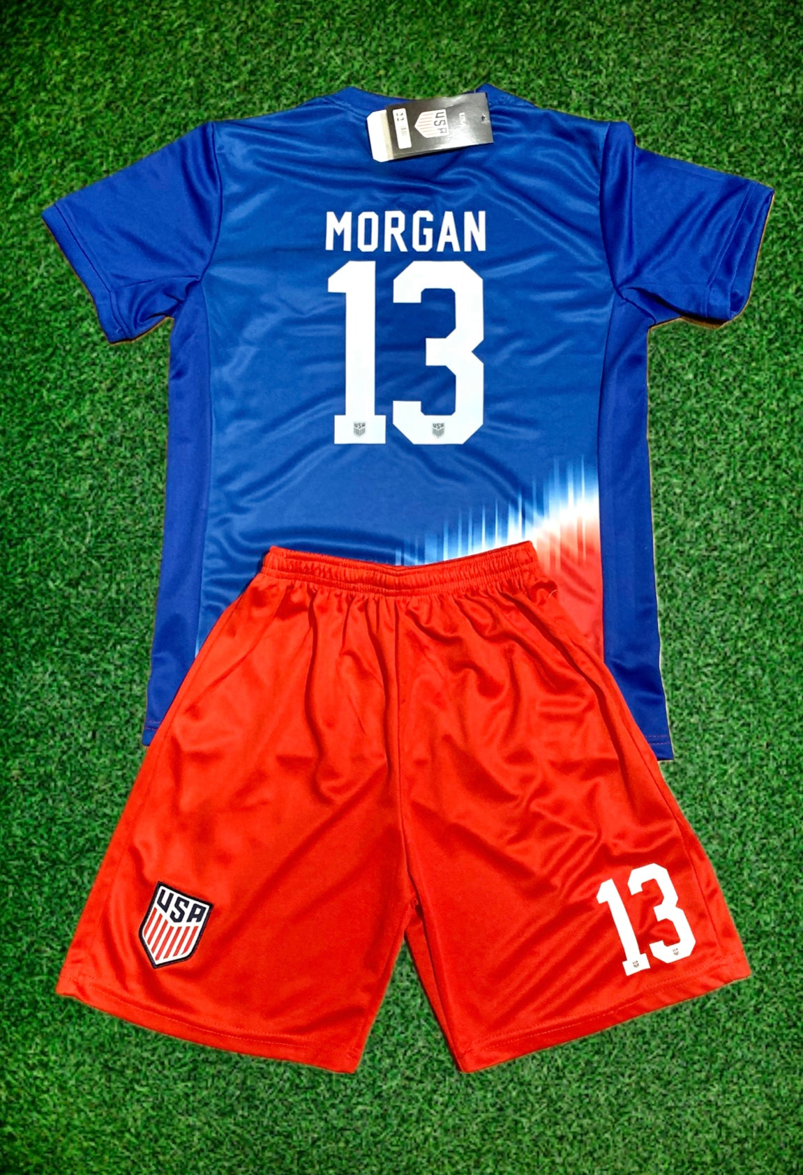 Alex Morgan Kids Soccer Jersey Set - Toddler & Youth Sizing