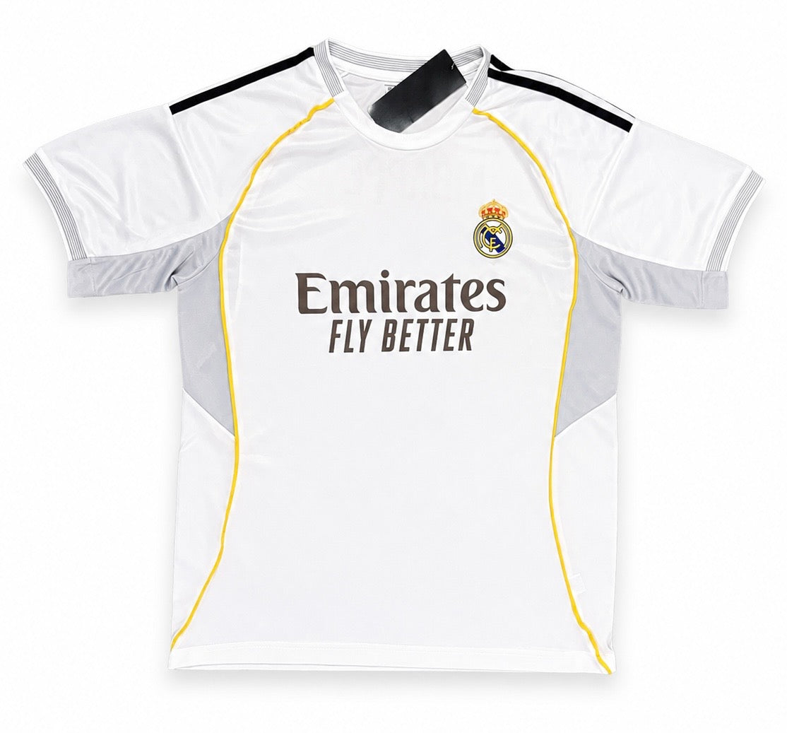 Adult Kylian Mbappé Real Madrid white home soccer Jersey 2026 New with tags