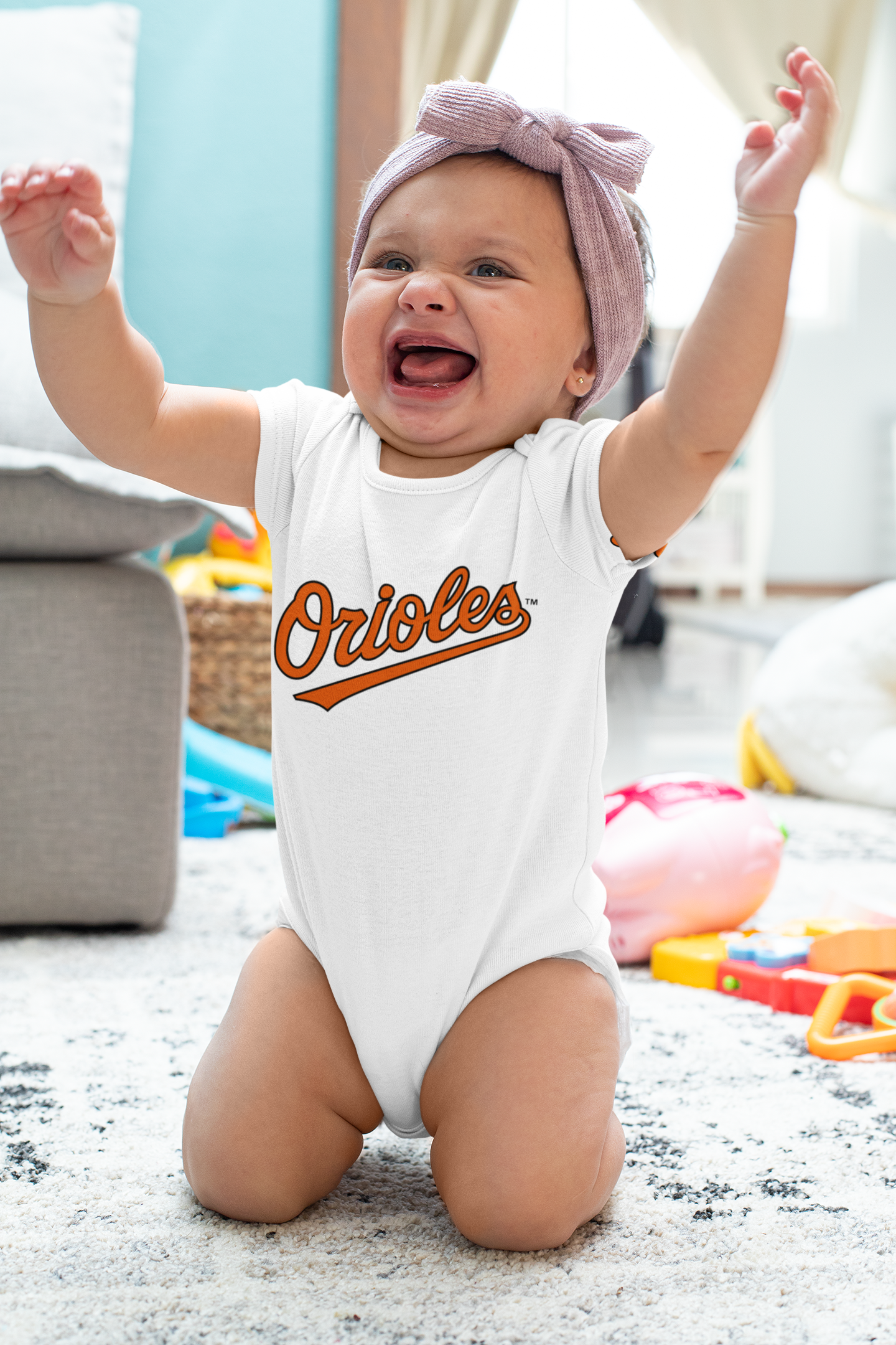 Personalized Baltimore Orioles Toddler TShirt Baseball Fans