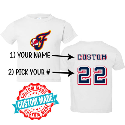 Personalized Caitlin Clark Toddler TShirt Unisex Indiana Fever Womens Superstar Jersey
