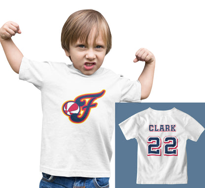 Personalized Caitlin Clark Toddler TShirt Unisex Indiana Fever Womens Superstar Jersey