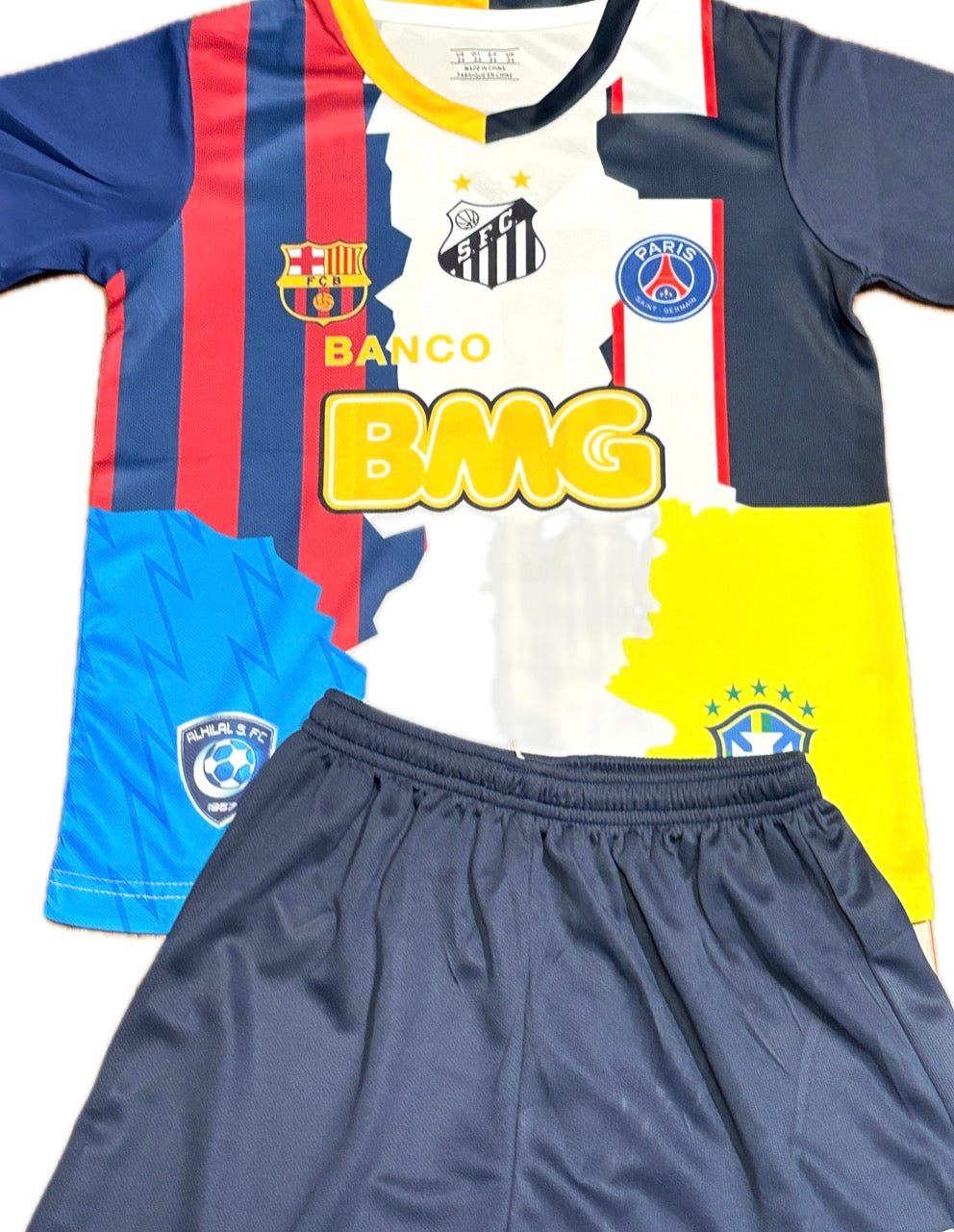 Neymar Jr Tribute Kids Soccer Jersey Set Toddler & Youth
