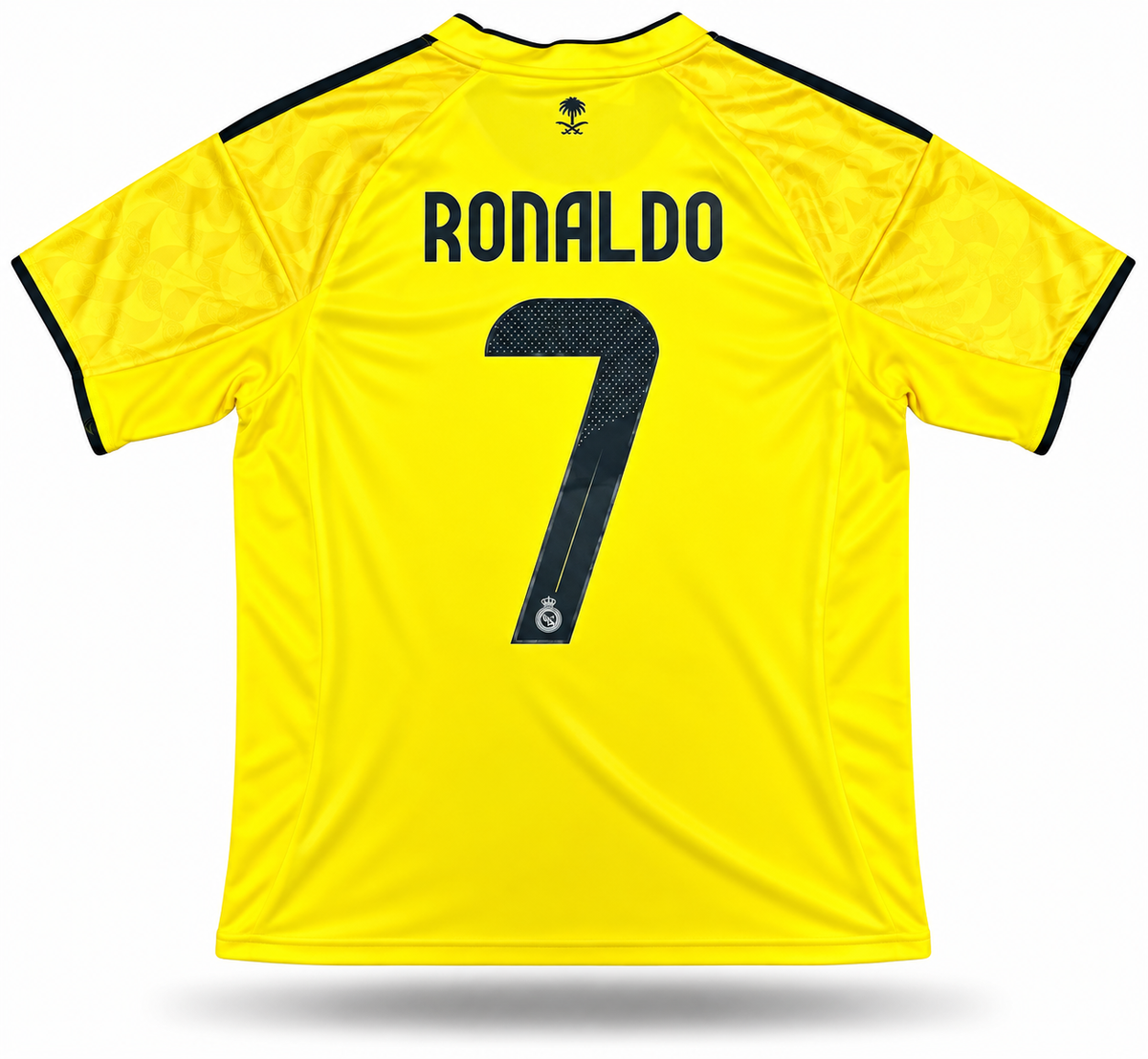 Cristiano Ronaldo ADULT Al Nassr Yellow Home Soccer Jersey