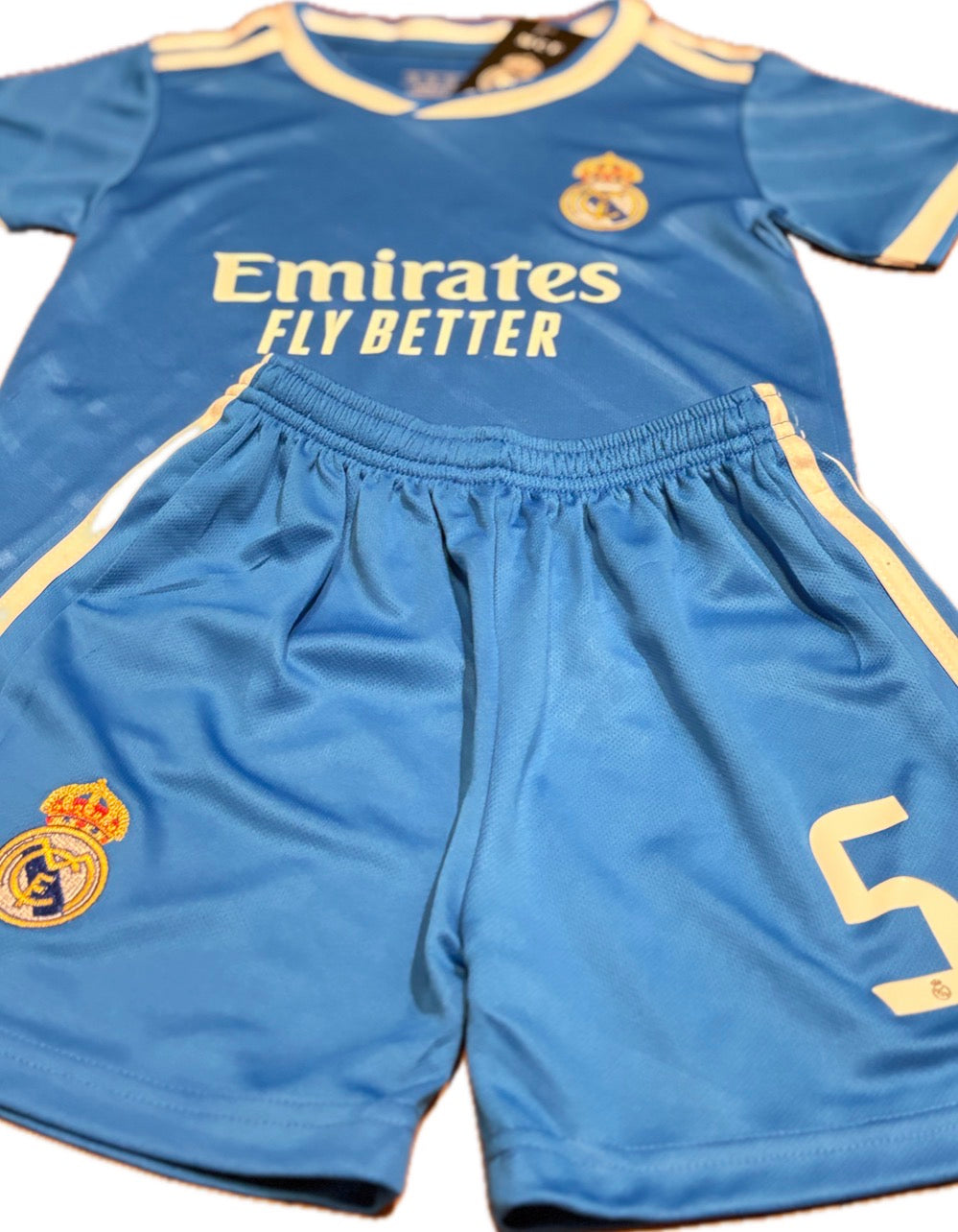 Bellingham Blue Real Madrid Kids 2 Piece Set