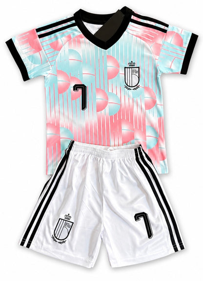 Belgium De Bruyne Kids soccer Jersey youth and toddler uniform - Football uniformBelgium De Bruyne Youth Jersey