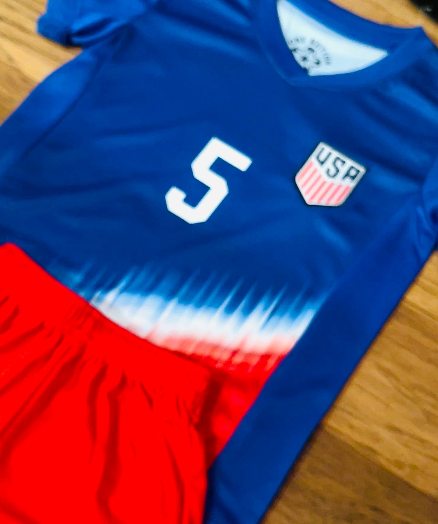 Trinity Rodman USA Kids Soccer Jersey Set - Toddler & Youth Sizing