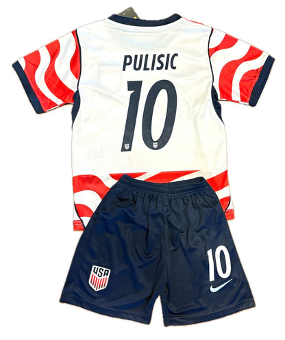 Kylian Mbappé Nike France Kids Soccer Jersey Set Kit