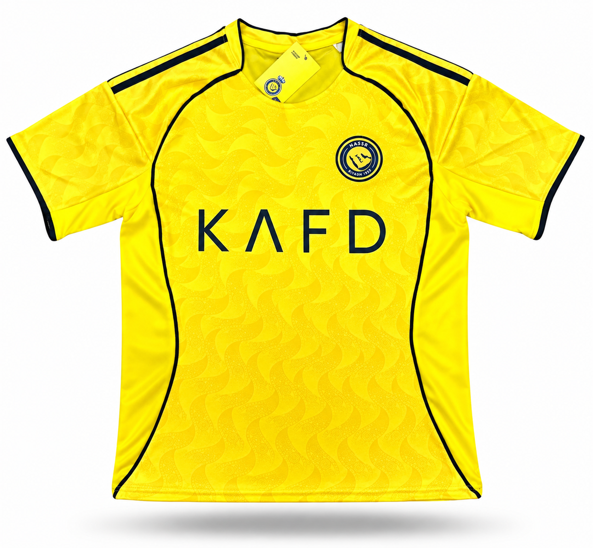 Cristiano Ronaldo ADULT Al Nassr Yellow Home Soccer Jersey