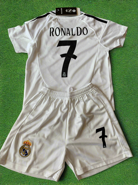 Ronaldo Kids Soccer Jersey Real Madrid Youth Toddler Sizes