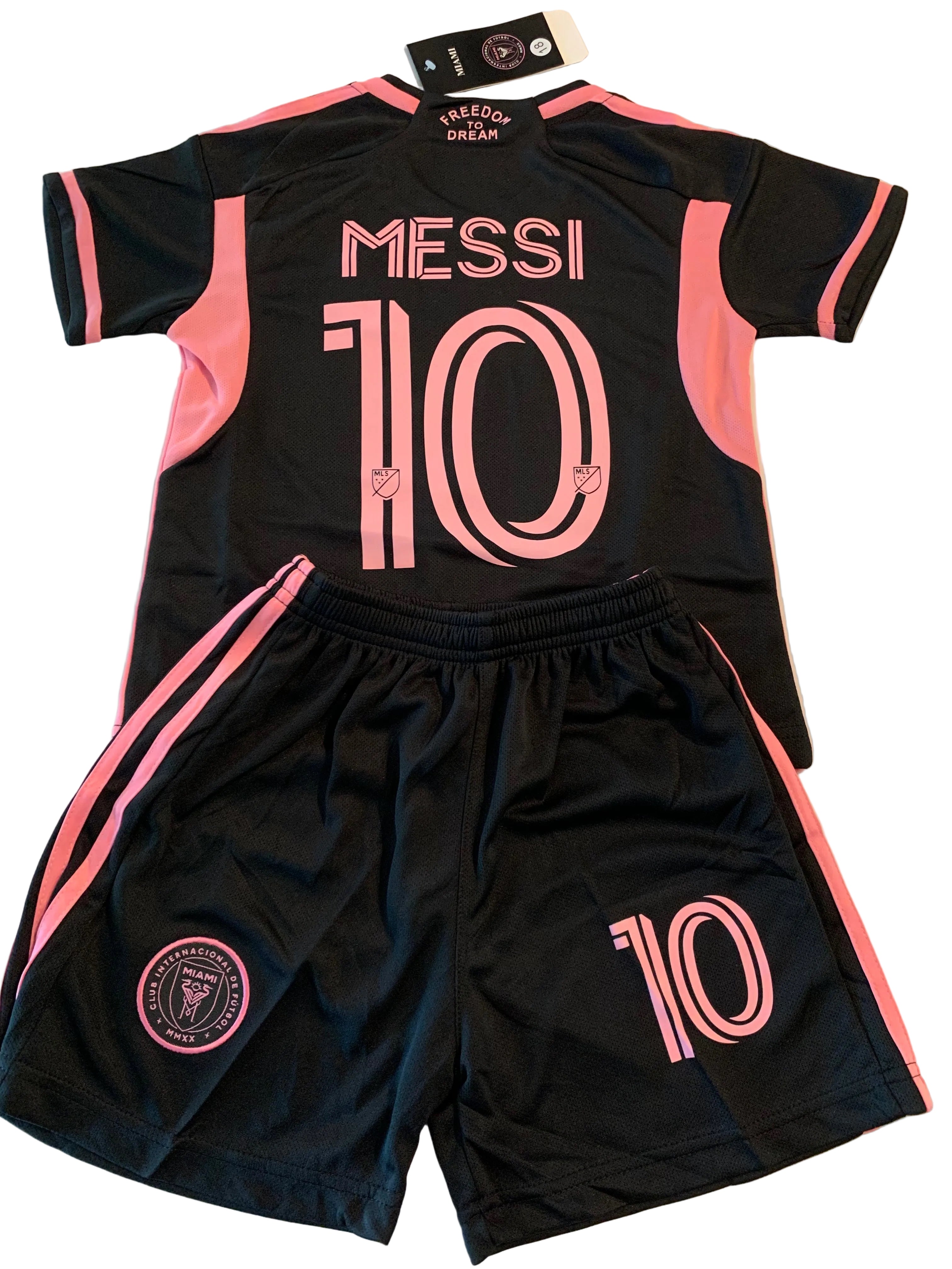 Messii Kit Lionel Messi Kids Soccer Jersey Kits - Toddler & Youth 2 Piece Sets US ...