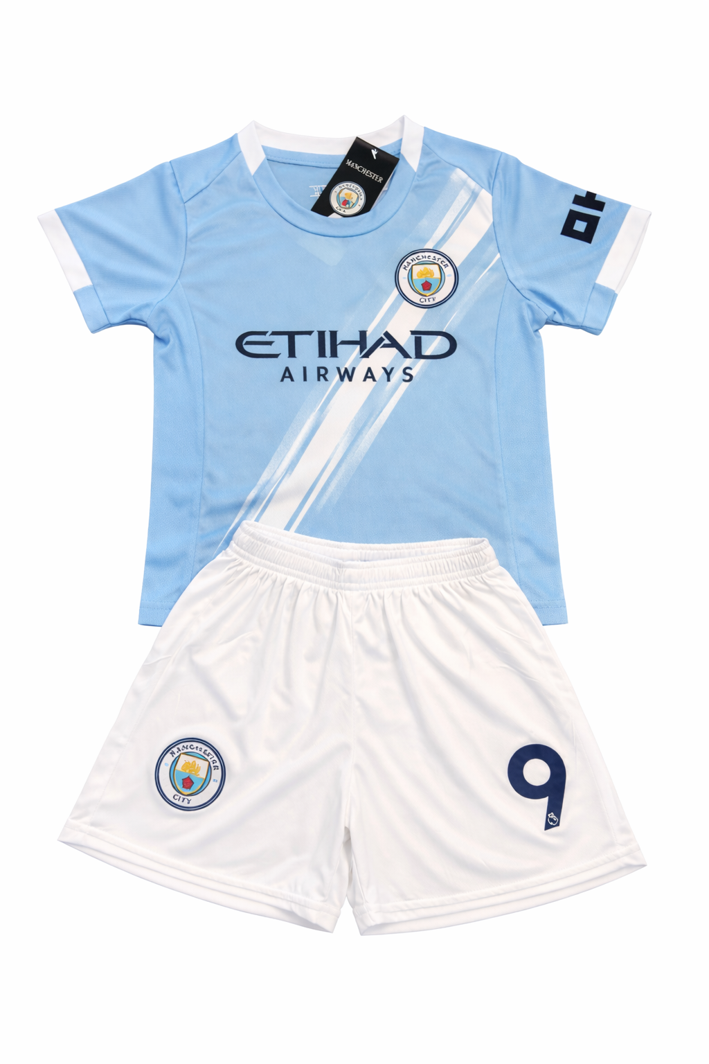 Erling Haaland Manchester kids Soccer Jersey Kit  Toddler Youth Size - New with tags