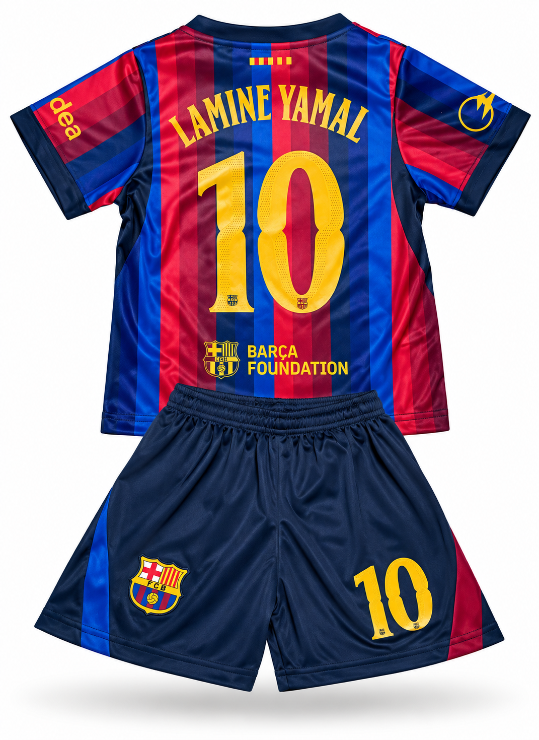 Lamine Yamal Barcelona 2027 Soccer Jersey Kids Toddler & Youth Sizes
