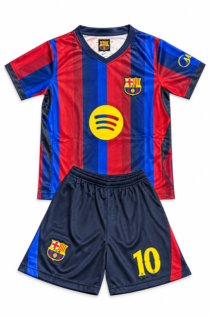 Lionel Messi Kids Jersey Set 2026/27 Barcelona Kids Toddler Youth Kit - 2 Piece Uniform