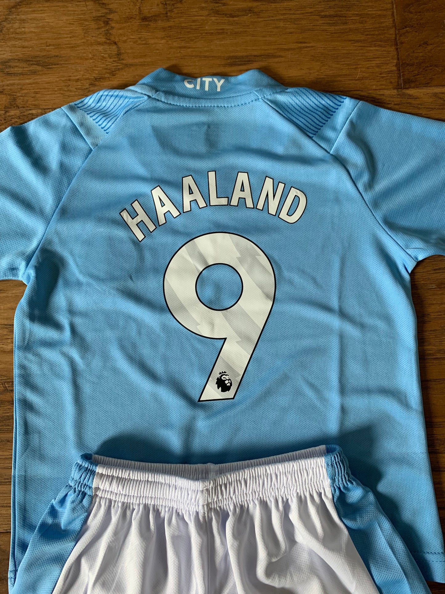 Erling Haaland Kids Soccer Jersey Manchester City Youth Toddler