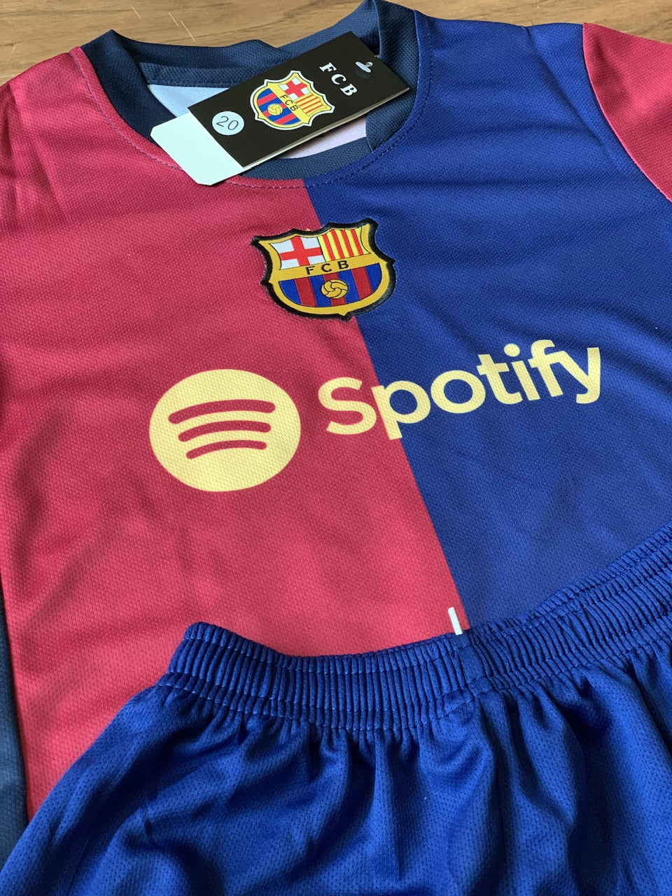 Lamine Yamal Barcelona Soccer Jersey Kids Toddler & Youth Sizes