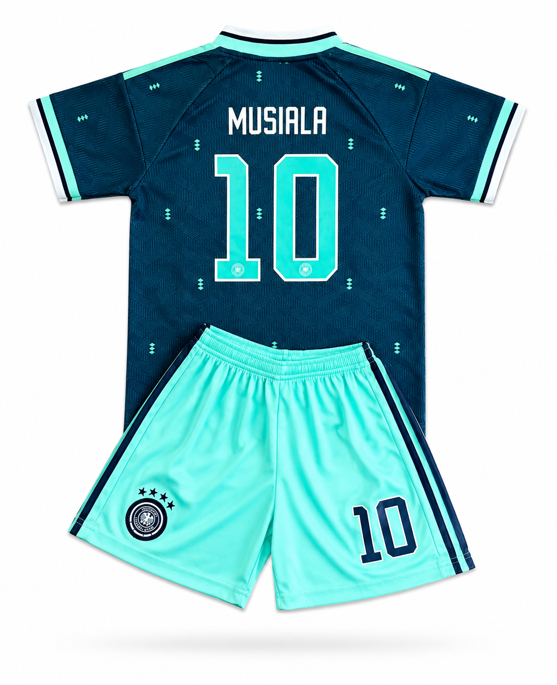 Jamal Musiala Youth Germany Kids Soccer Jersey 10 - 2 Piece Set