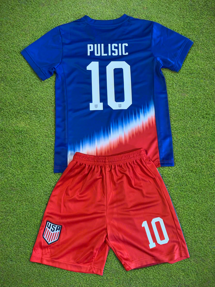 Kids Boys Football Kit - Maillot Et Short Soccer Enfants 5-13 Ans - Tissu Respirant