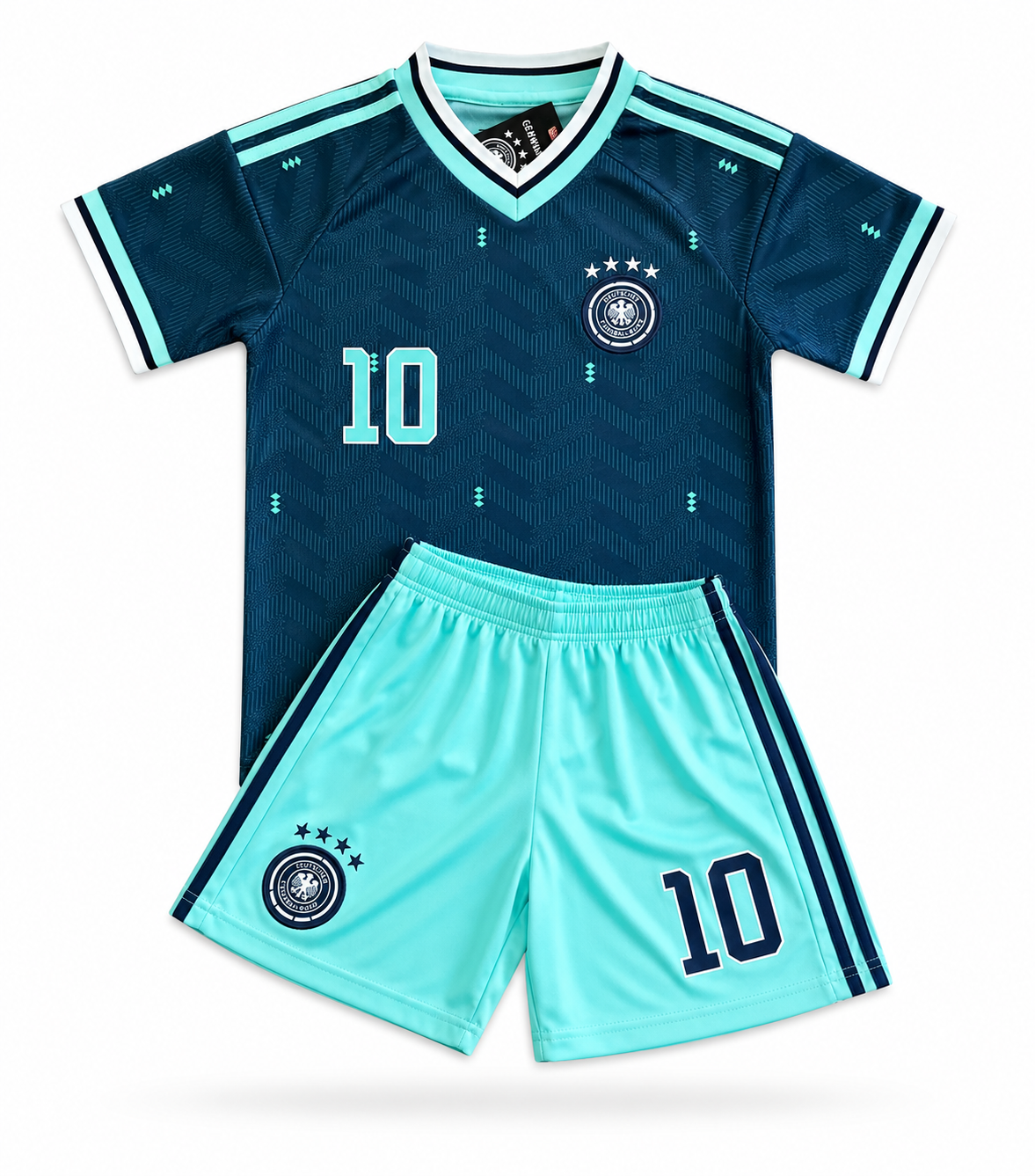 Youth Jamal Musiala Youth Germany Kids Soccer Jersey 10 - 2 Piece Set