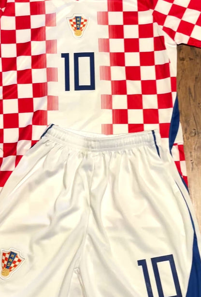 Modric 10 Croatia Kids Soccer Jersey Youth and Toddler Sizes