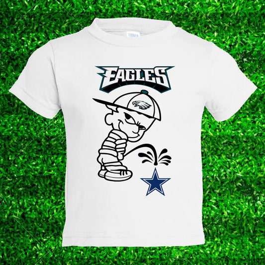 Philadelphia Football Toddler Shirt Gift for Dallas Fan Humor Gag Gift Boys Tee