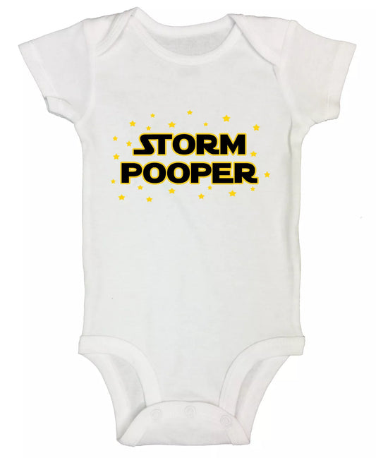 Storm Pooper Newborn Baby Bodysuit Star Wars Kids Clothes Infant Shirt