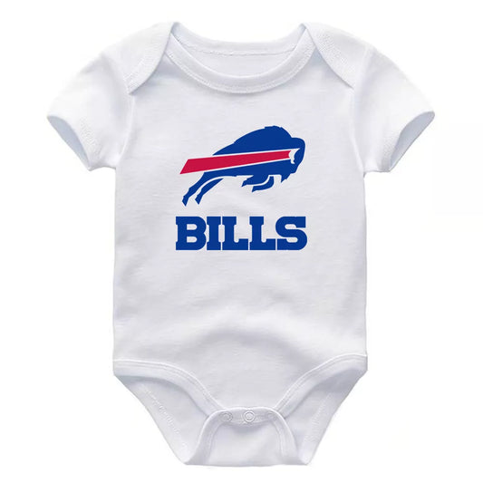 Newborn Baby Buffalo Bills One Piece Bodysuit Football Fan Infant Baby Shower