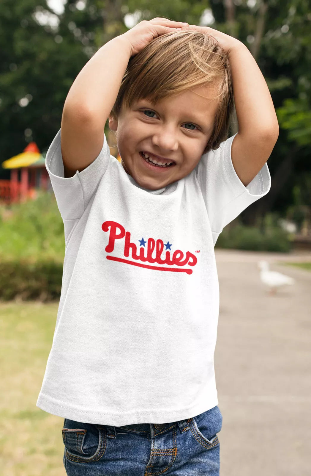 Philadelphia Phillies Youth Tshirt Boys Girls Baseball Toddler Tee Fightin Phil