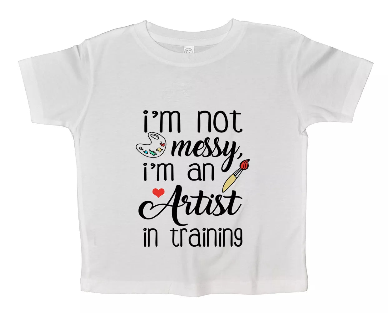 Baby Artist Bodysuit Shirt Newborn Baby Shower One Piece Outfit Painting Hip