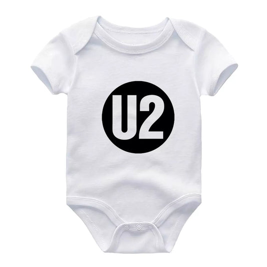 U2 Newborn Band Rock Baby Bodysuit One Piece Romper Springsteen Baby Shower Gift