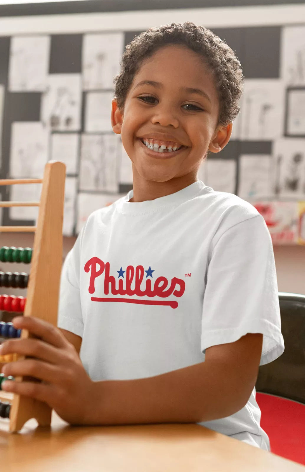 Philadelphia Phillies Youth Tshirt Boys Girls Baseball Toddler Tee Fightin Phil