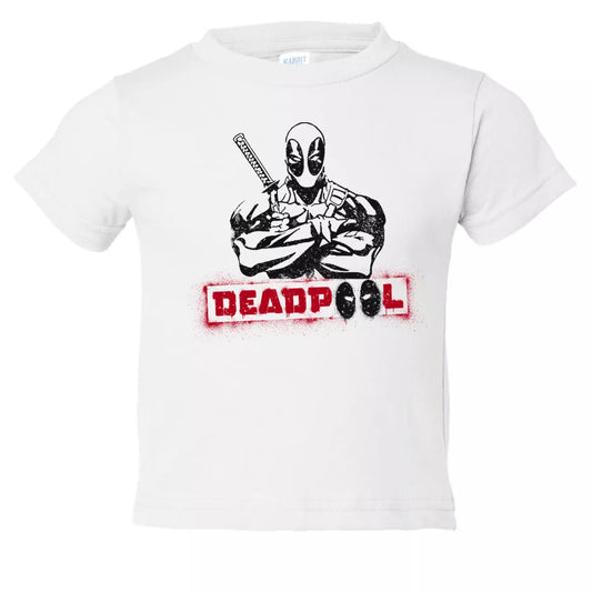 Deadpool Toddler Tshirt Boys Girls Character Tee Shirt Dead Pool Kids Clothes